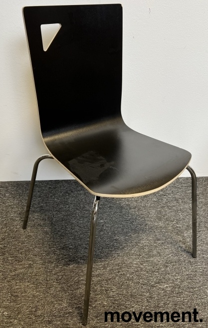 Solgt!Enkel kantinestol / stablestol i - 1 / 2