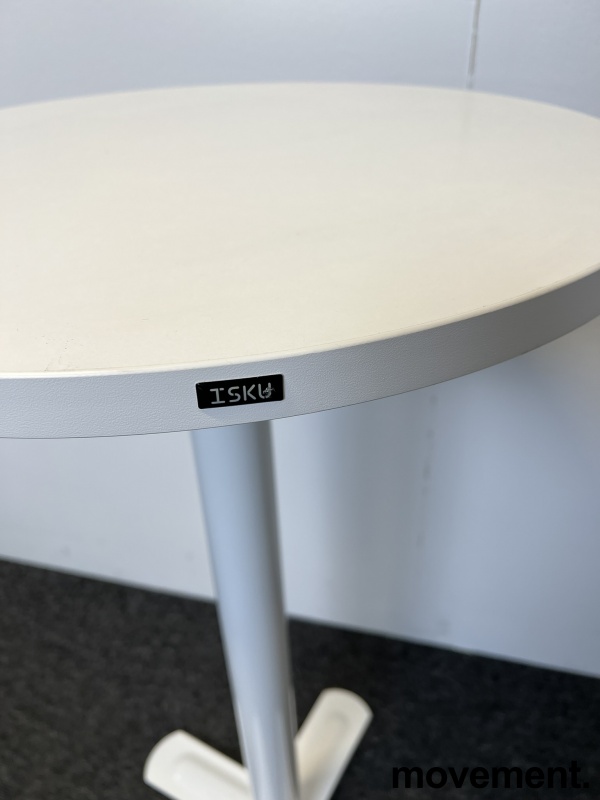Solgt!Rundt barbord / ståbord i hvitt fra - 2 / 2