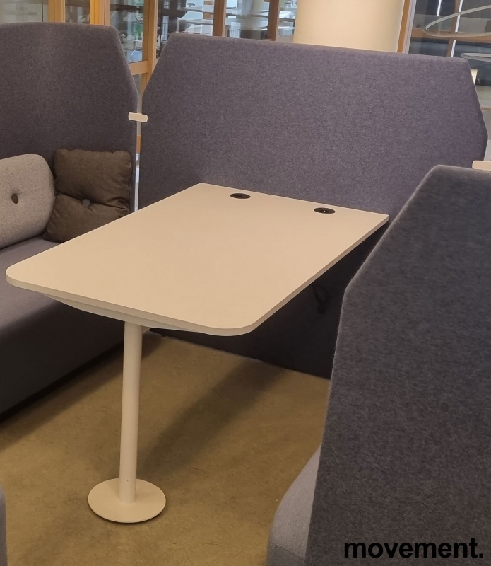 Solgt!Skjermvegg med møtebord i blått fra - 1 / 3