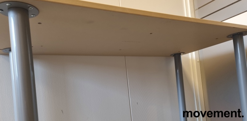 Solgt!Kompakt skrivebord i bjerk, - 3 / 3