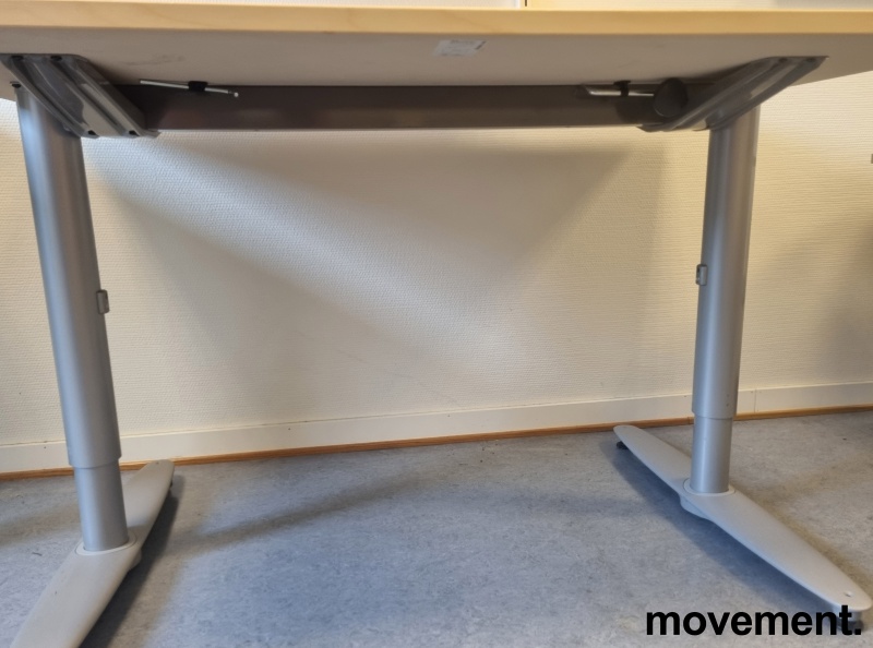 Solgt!Kompakt skrivebord i bjerk, - 3 / 3