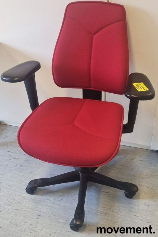 Solgt!Kinnarps Synchrone 8000, lav rygg, - 1 / 2