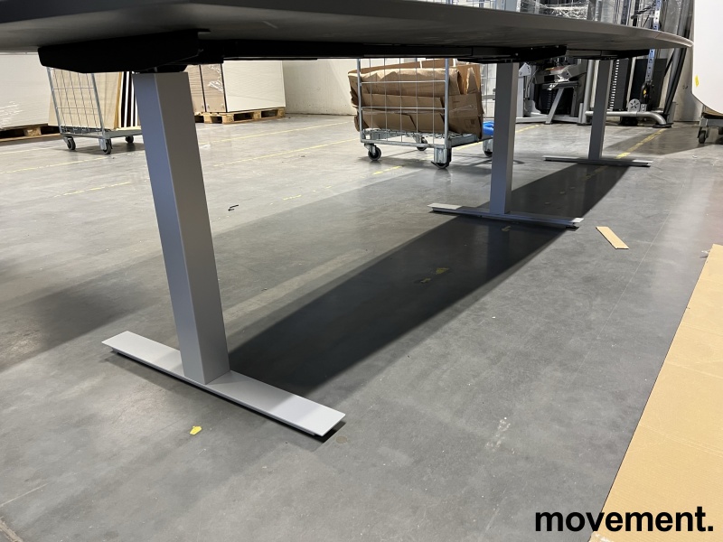 Solgt!Møtebord / konferansebord i mørk - 2 / 3