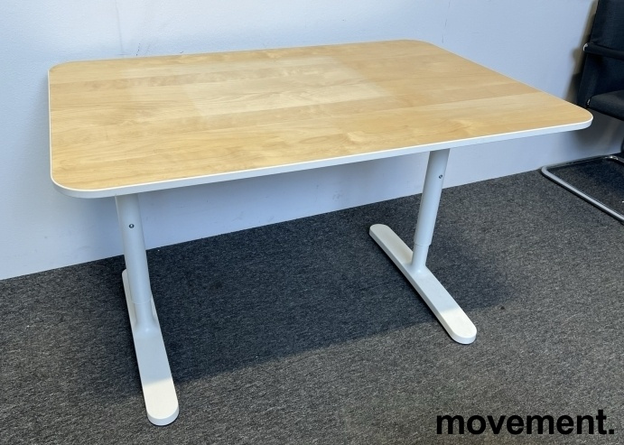 Solgt!IKEA Bekant skrivebord i bjerk med - 2 / 2