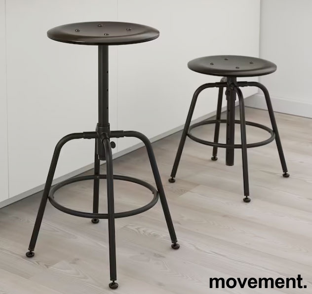 Solgt!Barstol modell Kullaberg i sort fra - 1 / 4