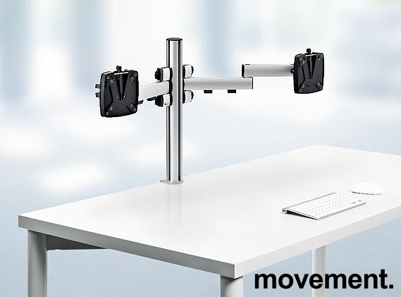 Solgt!Skjermfeste for skrivebord for 2 - 2 / 8