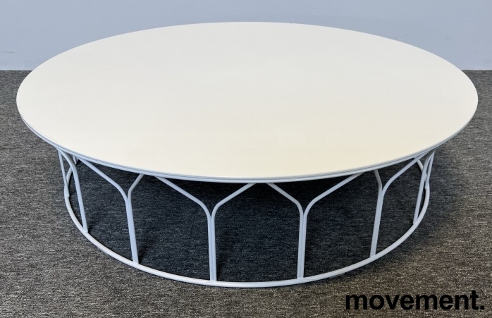 Solgt!Loungebord / sofabord i hvitt fra - 1 / 2