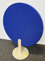 Frittstående skillevegg fra Zilenzio i blått, modell Skog, 102cm bredde, 133cm høyde, pent brukt