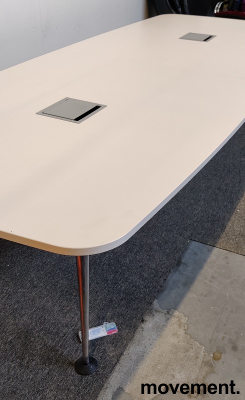 Solgt!Møtebord i hvitt fra Vitra, modell - 2 / 4