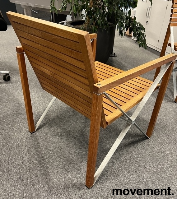 Solgt!Lekker hage-loungestol i teak / - 2 / 3