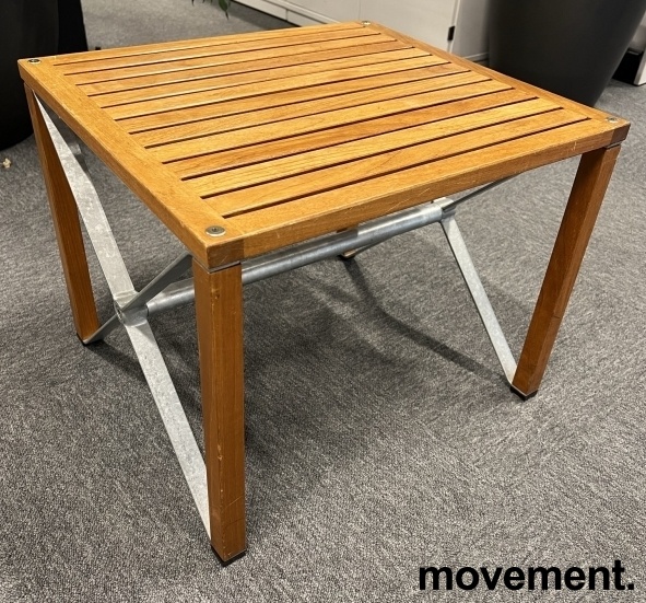 Solgt!Lekker loungebord / hagebord i teak - 1 / 2