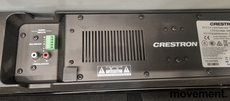 Solgt!Soundbar fra Crestron, modell - 5 / 11