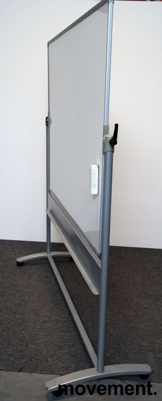 Solgt!Whiteboard på stativ fra Nobø, - 2 / 4