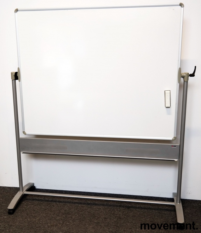 Solgt!Whiteboard på stativ fra Nobø, - 1 / 4