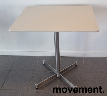 Solgt!Kantinebord / lite møtebord i grå - 1 / 4