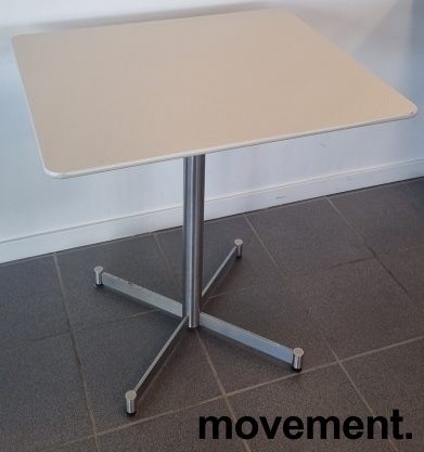 Solgt!Kantinebord / lite møtebord i grå - 3 / 4