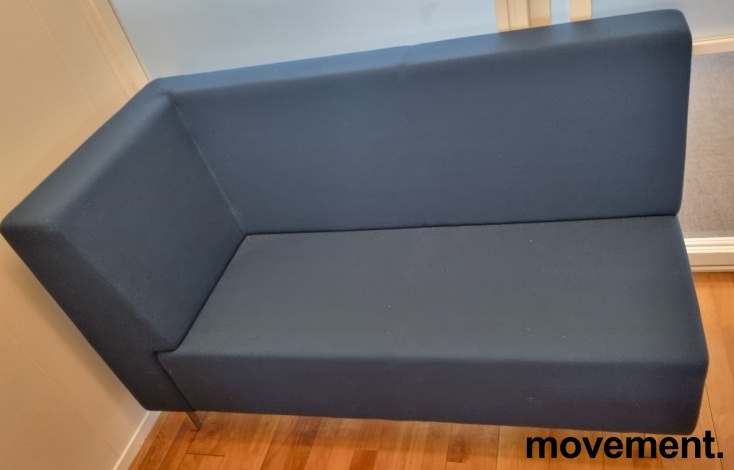 Solgt!Loungesofa i stålblå fra Johanson - 3 / 4