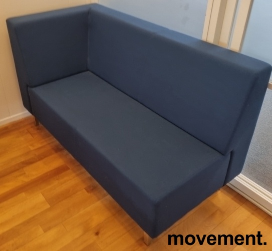Solgt!Loungesofa i stålblå fra Johanson - 2 / 4
