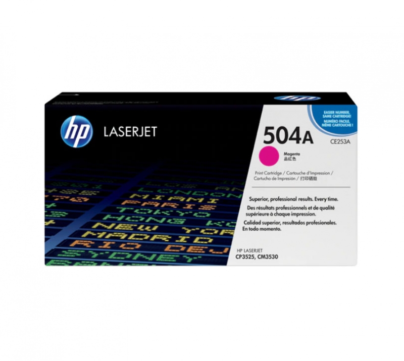 HP Original toner CE253A (504A)