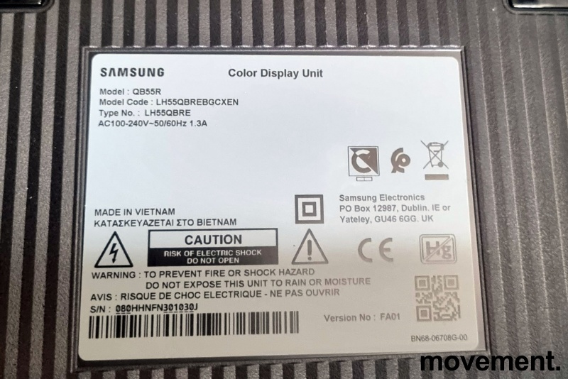 Solgt!Samsung 55 tommer 4K UHD Smart - 2 / 3
