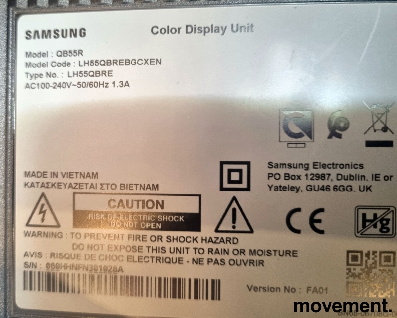 Solgt!Samsung 55 tommer 4K UHD Smart - 3 / 3
