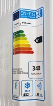 Fryseboks fra Whirlpool, modell: WHE4600, 140cm bredde, pent brukt
