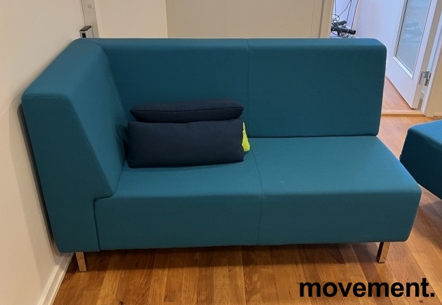 Solgt!Loungesofa i turkis fra Johanson - 2 / 2