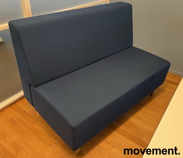 Solgt!Loungesofa / 2-seter i blått fra - 1 / 2