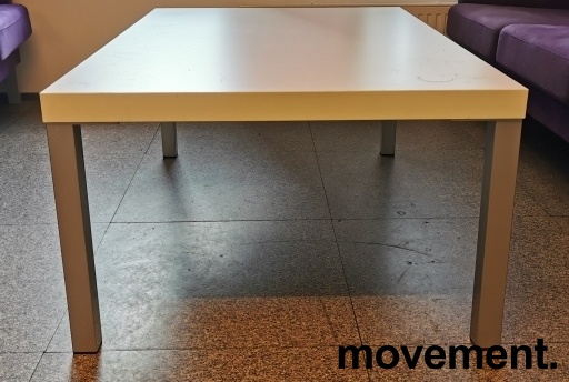 Solgt!Loungebord / sofabord i hvitt / - 2 / 3