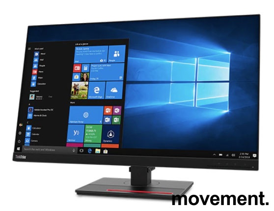 Solgt!Flatskjerm til PC: Lenovo T27q-20,