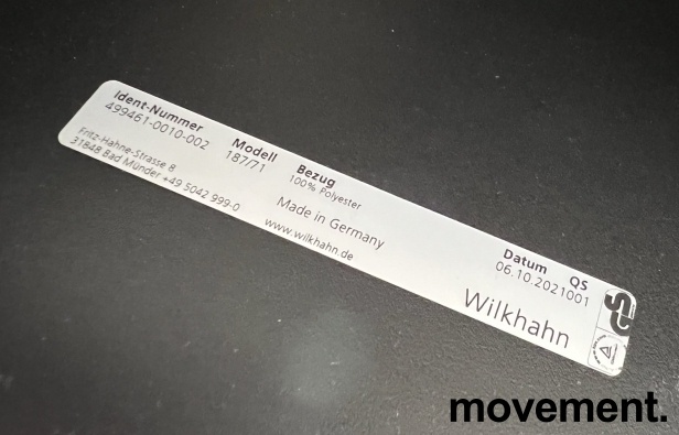 Kontorstol i sort: Wilkhahn AT, - 5 / 5