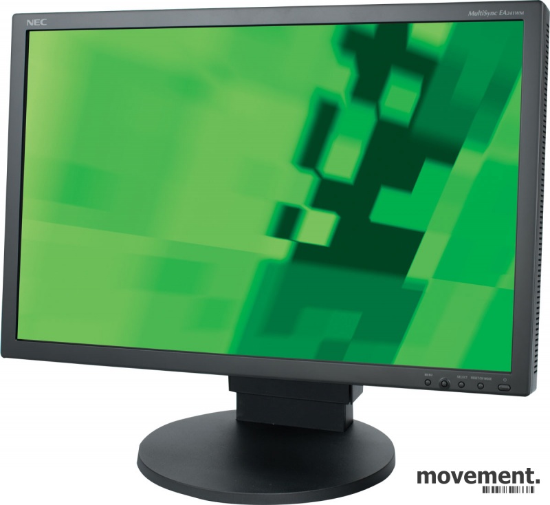 Solgt!Flatskjerm til PC: NEC MultiSync