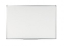 Whiteboard i hvit emalje fra Bioffice, Ayda-serie, 90x60cm, NY