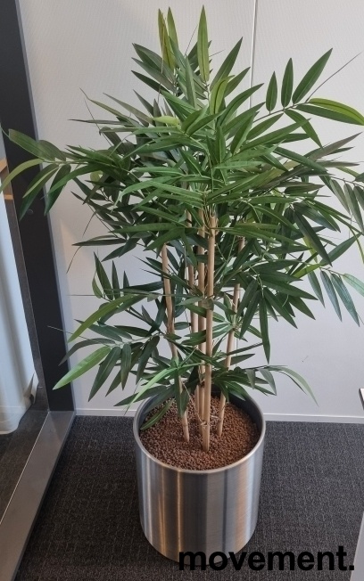 Solgt!Kunstig plante / palme i rund potte - 3 / 12