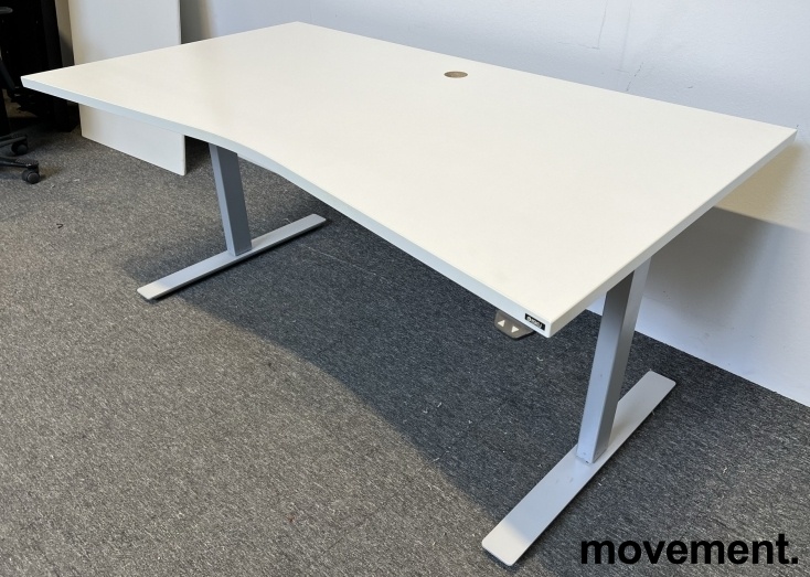 Solgt!Skrivebord med elektrisk hevsenk i - 2 / 4
