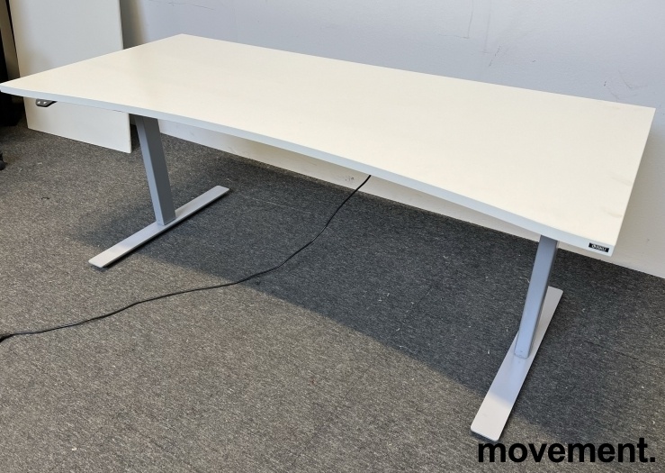 Solgt!Skrivebord med elektrisk hevsenk i - 2 / 3