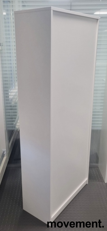 Solgt!Bokhylle / 5H ringpermreol i hvit - 3 / 3