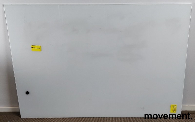 Viju vegghengt whiteboard i glass,