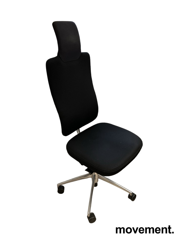Solgt!Vitra HeadLine kontorstol i sort - 1 / 2