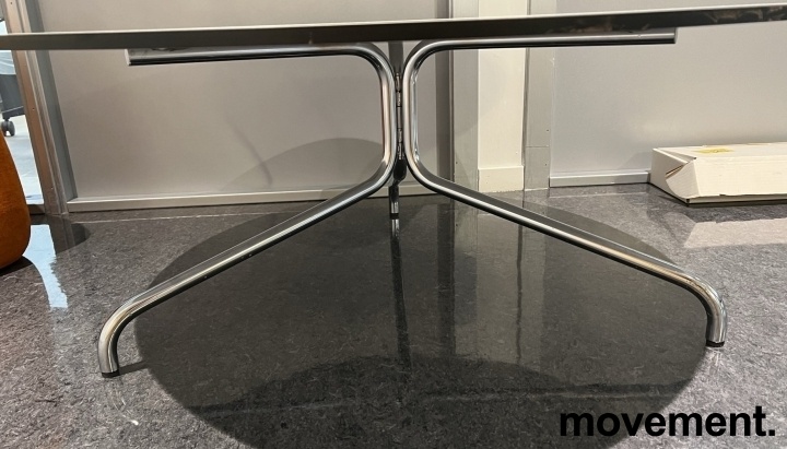 Solgt!Loungebord i hvitt / krom fra - 2 / 2