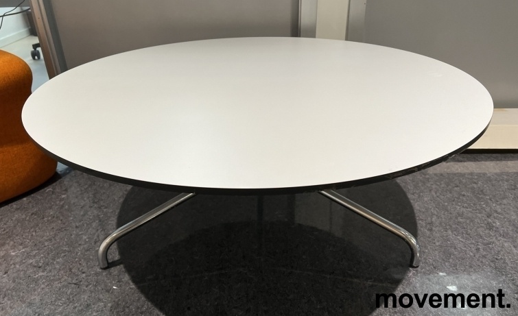 Solgt!Loungebord i hvitt / krom fra - 1 / 2