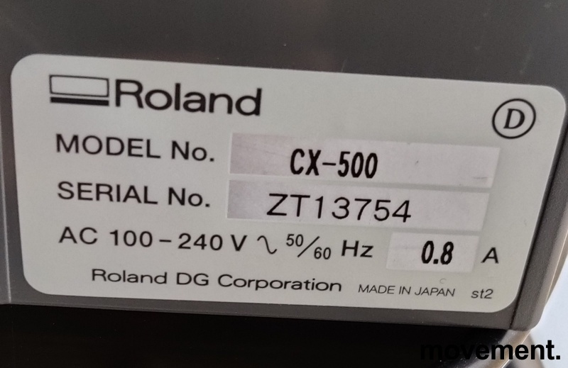 Solgt!Roland CAMM-1 Pro Series CX-500 48" - 4 / 5