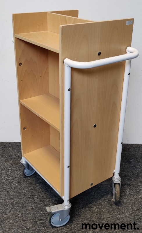 Solgt!Bibliotektralle / boktralle i bøk - 1 / 3