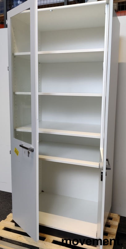 Solgt!Høyskap / labskap / vitrineskap med - 2 / 3