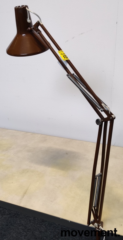 Solgt!Vintage Luxo-lampe i brun, L-1P, - 2 / 2