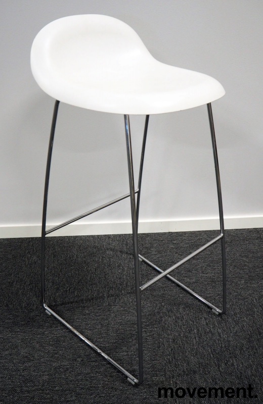 Solgt!Barkrakk fra Gubi i hvitt, 78cm - 1 / 2