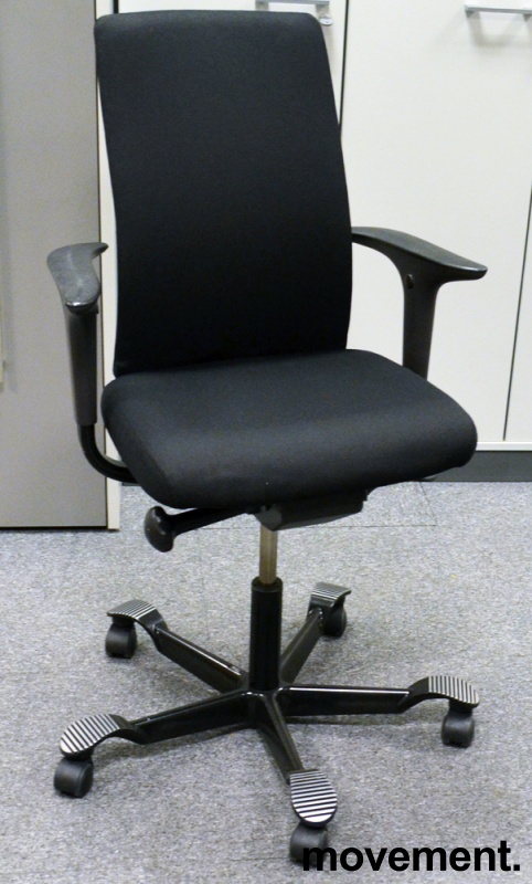 Solgt!Håg H05 5600 kontorstol i sort, - 2 / 3