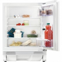 Kjøleskap for innbygging fra Zanussi, under benk, modell ZQA14030DA, 59,6cm bredde, 81,5cm høyde, pent brukt
