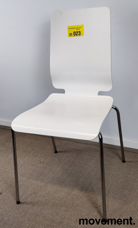 Solgt!Gilbert stol fra Ikea i hvit / - 1 / 2