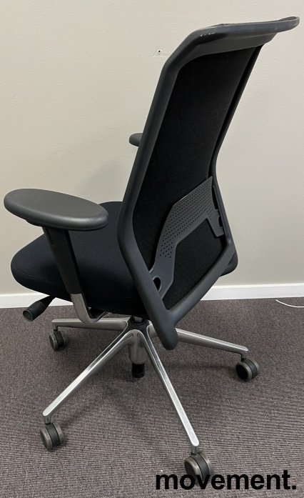 Solgt!Vitra ID Mesh kontorstol i sort - 2 / 2
